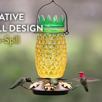 Pineapple Hummingbird Feeder