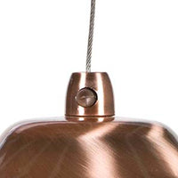 Copper Panorama Bird Feeder
