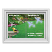 Hummingbird Window Alert Anti-Collision Decal
