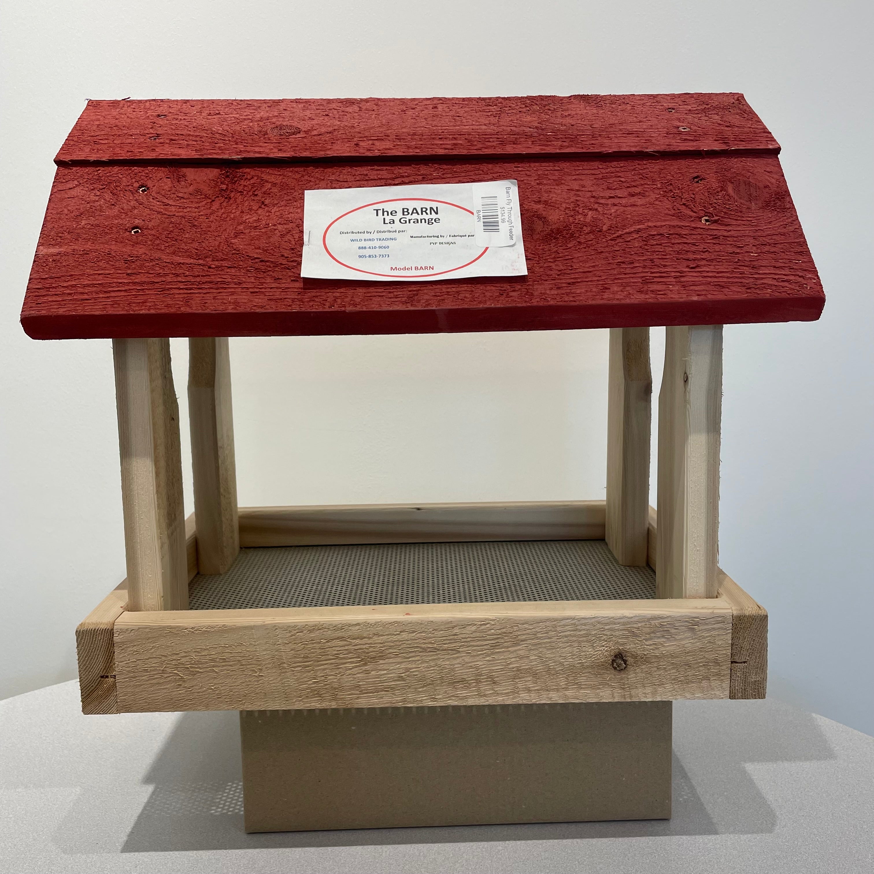 Barn Fly Through Feeder Birders Bird Supply & Gift Store