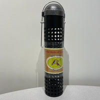 10" Black Metal Peanut & Sunflower Feeder