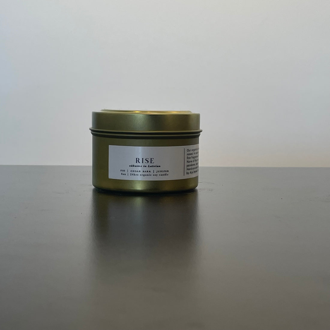 AIJA: Organic Soy Travel Candle