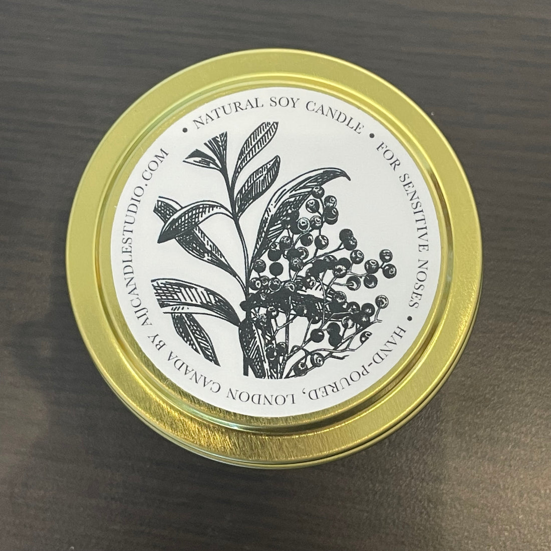 AIJA: Organic Soy Travel Candle