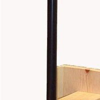 Clamp on Deck Pole