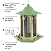 Pistachio Gazebo Feeder