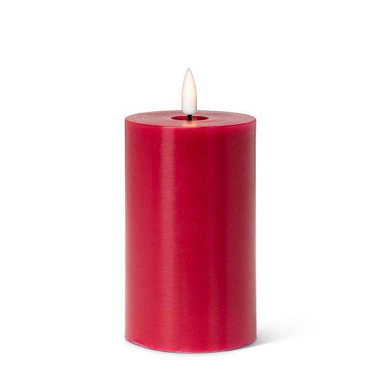 Candles LED Red Pillar