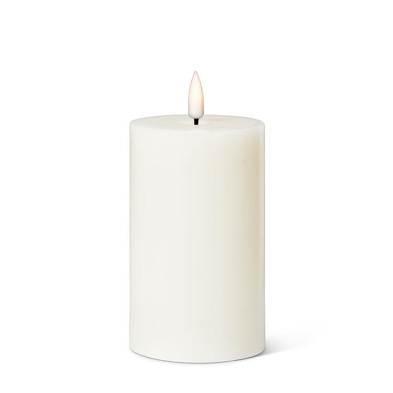 Candles Pillar 4" H Sand LESS 30%
