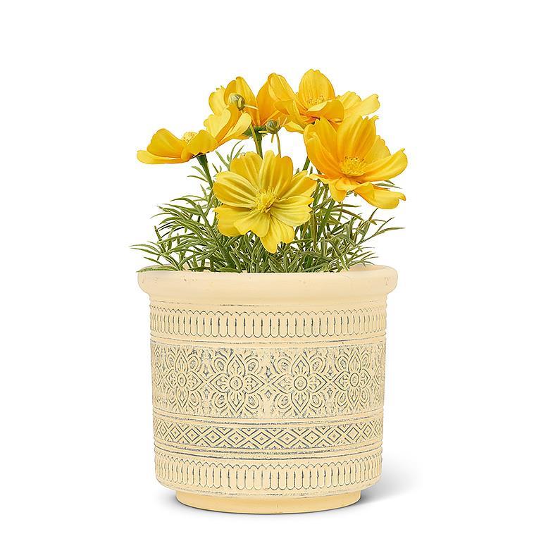 Yellow Decorative Planters