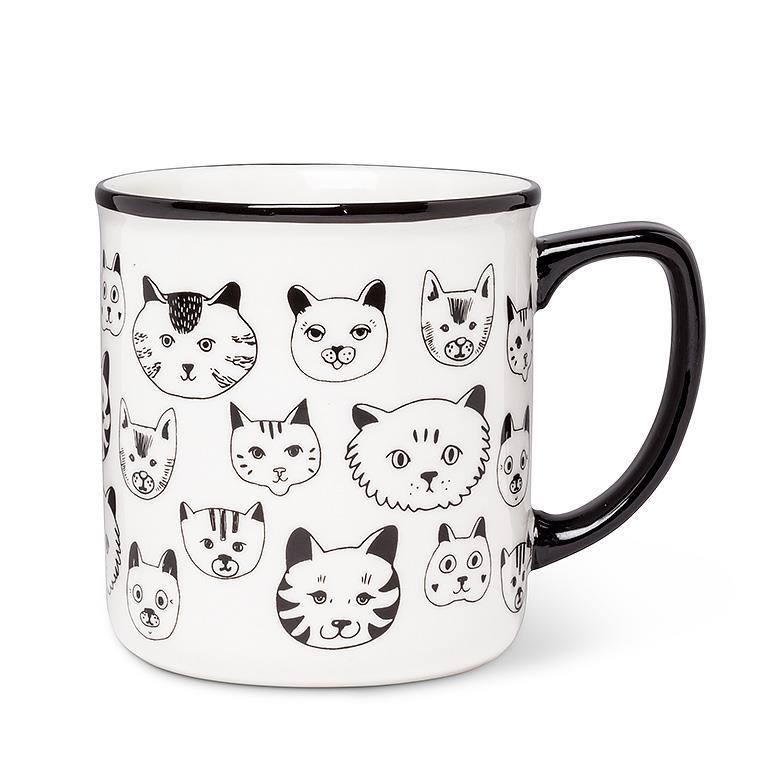 Mug Simple Cat Faces