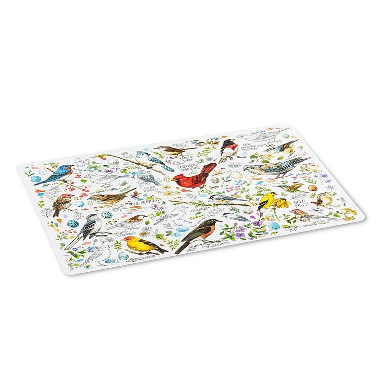 Placemat of Birds