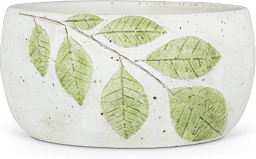 Decorative Leaf Design Planter