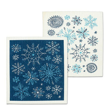 Dishcloths Snowflakes