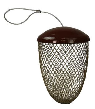 Metal Acorn Seed Feeder