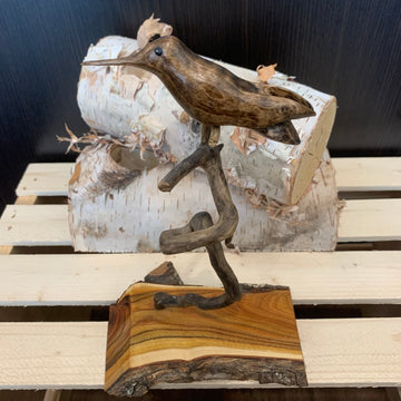 Wooden Hummingbird Model by Earl's Bush & Beachworks