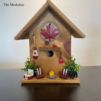 This Place is for the Birds Bird House by Sandy Ewart