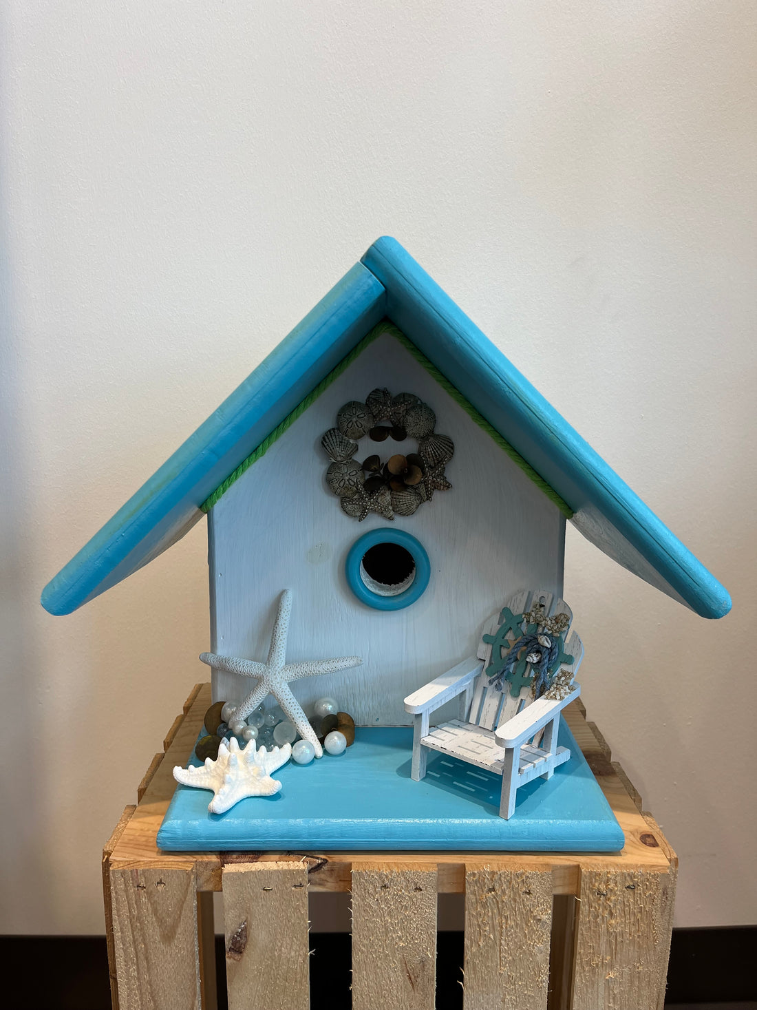 This Place is for the Birds Bird House by Sandy Ewart