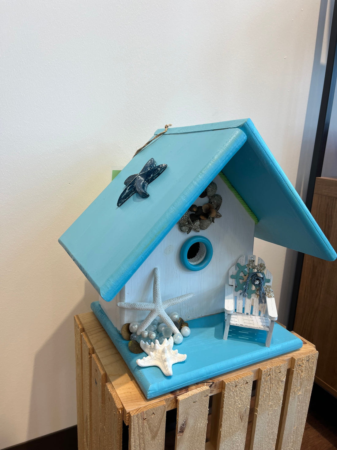 This Place is for the Birds Bird House by Sandy Ewart