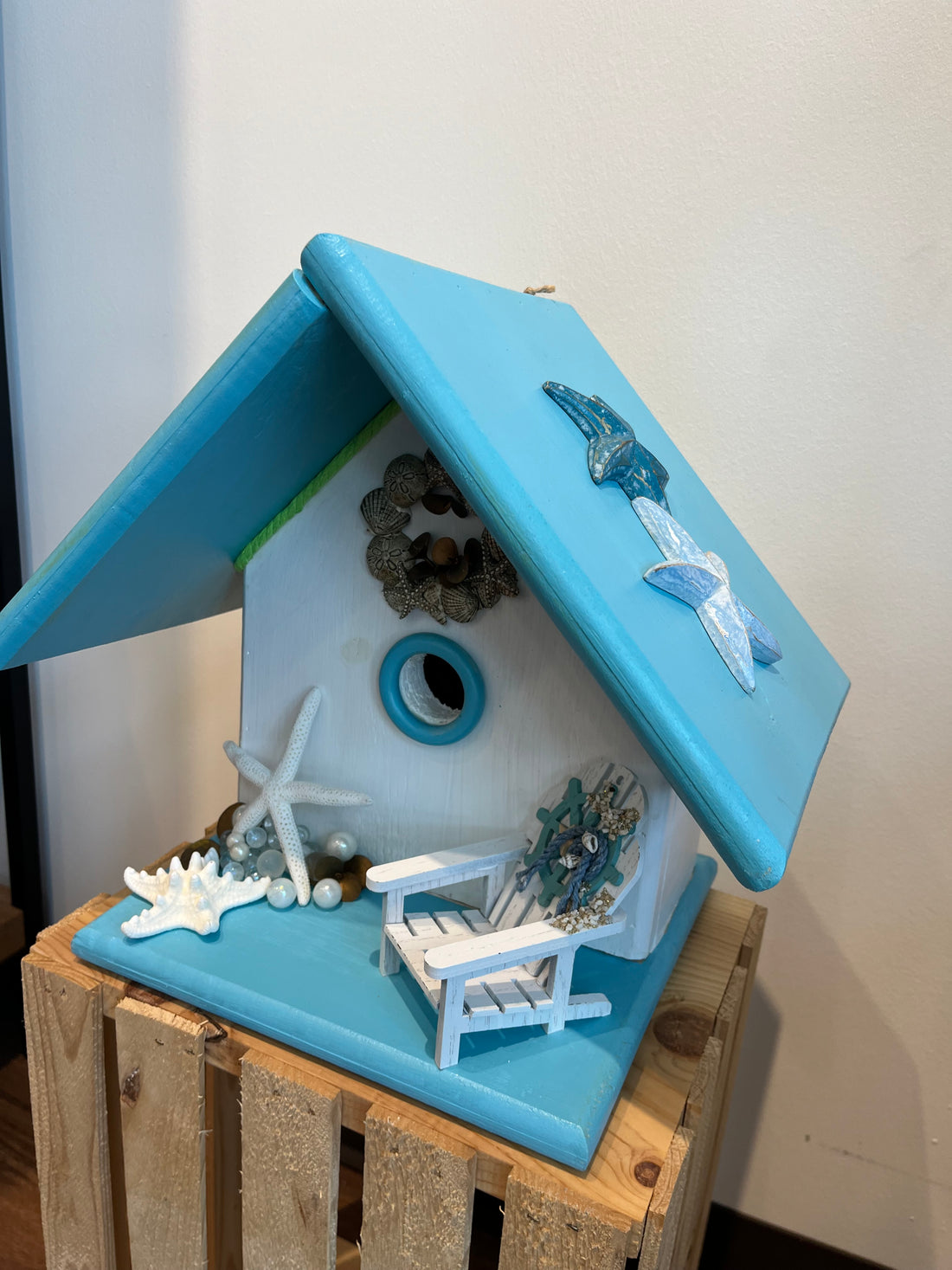 This Place is for the Birds Bird House by Sandy Ewart