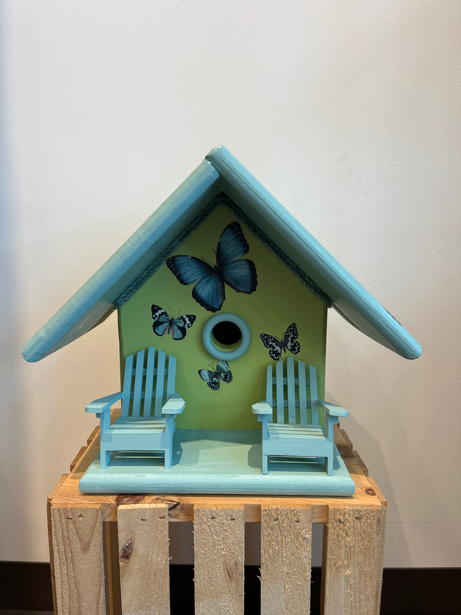 This Place is for the Birds Bird House by Sandy Ewart