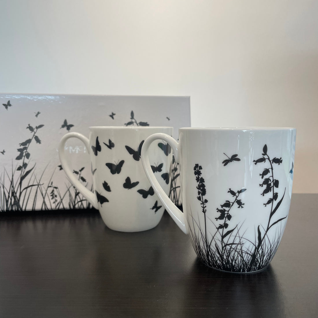 McIntosh: Meadow Silhouette 2pc Mug Set