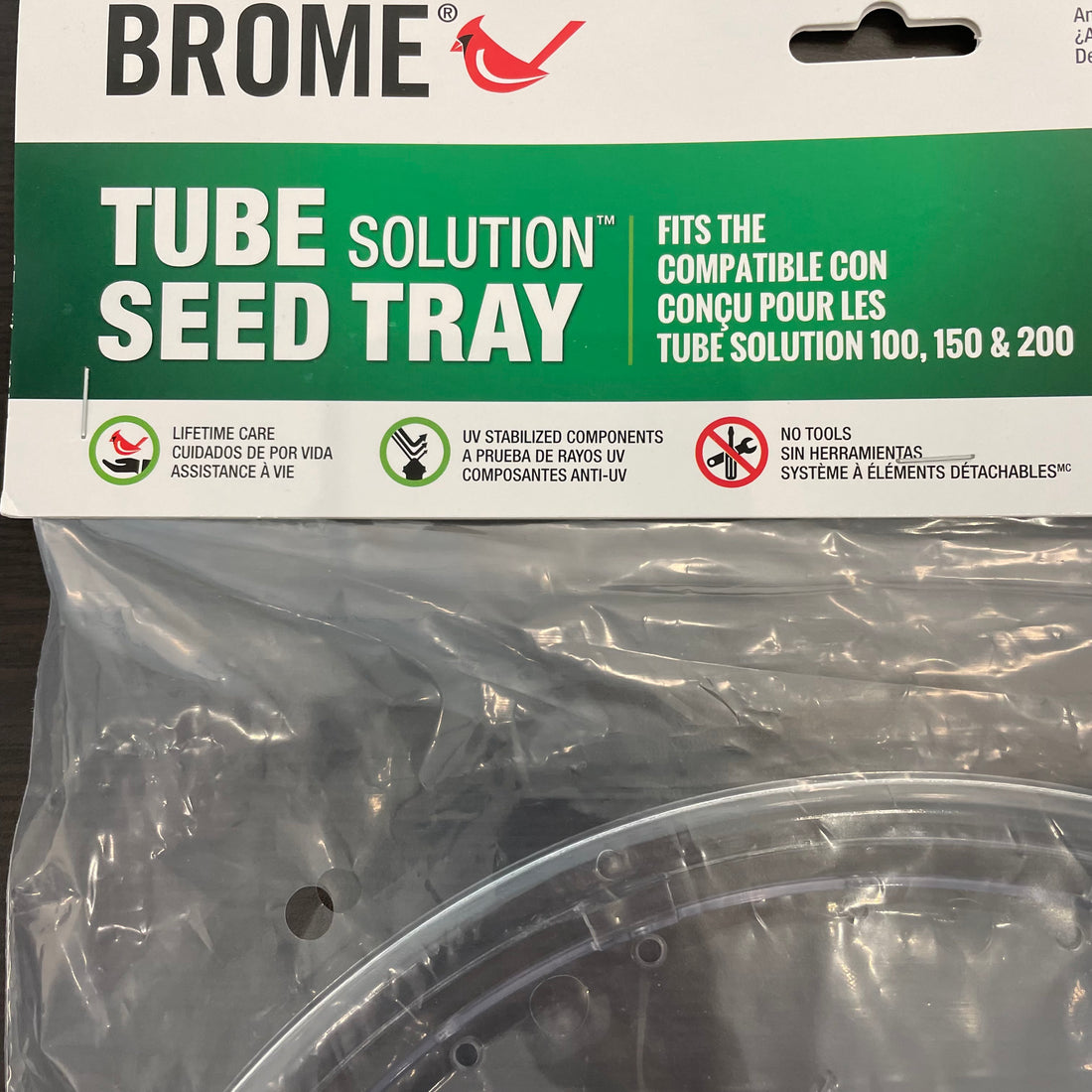 Brome Tube Solution Seed Tray
