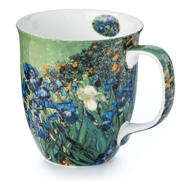 McIntosh Van Gogh Irises Green Java Mug