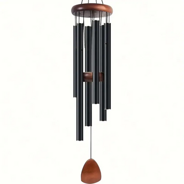 Deep Tone Brown & Black Wind Chimes