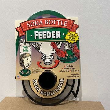 Soda Pop Bottle Bird Feeder with Hanger
