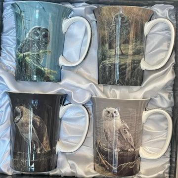McIntosh: Bateman Owls 4pc Mug Set