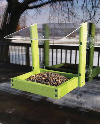 Going Green: Recycled Plastic Window Feeder